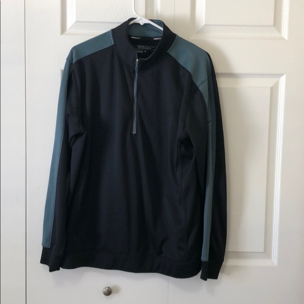 Nike Golf Men’s Therma-FIT Pullover, Large, Black